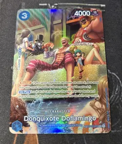 One Piece Card Game – Donquixote Doflamingo – OP01-073 – SP– Near Mint - Image 1