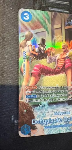 One Piece Card Game – Donquixote Doflamingo – OP01-073 – SP– Near Mint - Image 2