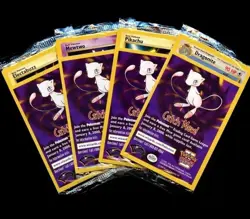 4x SEALED Black Star Promo WB Movie Pokemon Cards #2-5 PIKACHU, DRAGONITE MEWTWO - Image 1