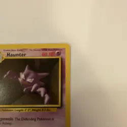 Pokemon Haunter 60 HP Uncommon 029/102 Base Set 1999 English TCG Card - Image 3