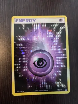 Pokemon TCG Psychic Energy EX Emerald Holo Card 105/106 2005 Rare LP - Image 1