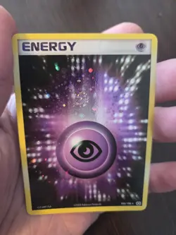 Pokemon TCG Psychic Energy EX Emerald Holo Card 105/106 2005 Rare LP - Image 2