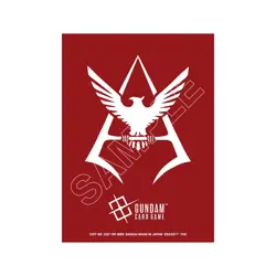Gundam Card Game Official Matte Sleeves EX Char 70 Count - Image 1