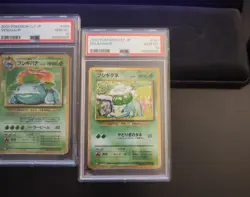 PSA 10/9 Venusaur, Ivysaur, Bulbasaur, Japanese Pokemon Classic Sequential Cards - Image 3
