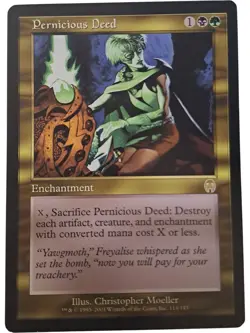Magic The Gathering Pernicious Deed Apocalypse MTG Card (O) T2160 HS1 - Image 1