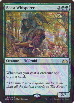Foil Beast Whisperer - Guilds of Ravnica | MTG Card - Image 1