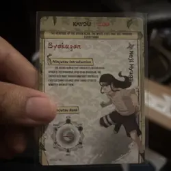 Naruto Kayou English Series 2 Card - Neji Hyuga - NRSA02-SSR-002L3 - Image 2