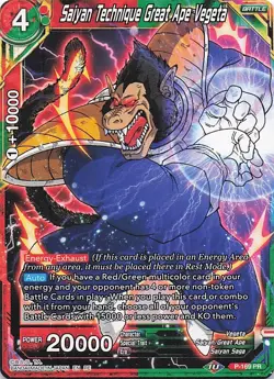 Dragon Ball Card Game: Saiyan Technique Great Ape Vegeta #P-169 - Image 1