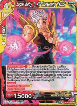 Super Baby 1, All-Consuming Terror BT8-116 Dragon Ball Card NM Common - Image 1