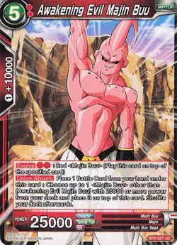 Dragon Ball Super Card Game Lot - 10 Cards - Majin Buu & Vegeta - Lot 2 - Image 1