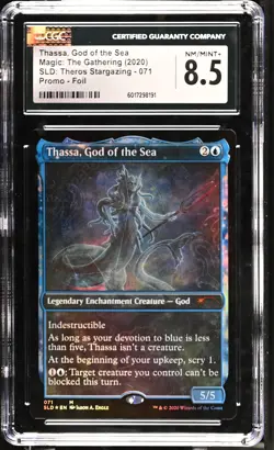 THASSA, GOD OF THE SEA Secret Lair Foil Stargazing CGC 8.5 MTG EDH [Nostalgium] - Image 1