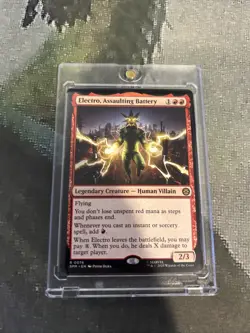 MTG Electro, Assaulting Battery - Marvel's Spider-Man (SPM) #76 MTG - Image 3