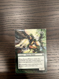 Eternal Witness (Extended Altered Art, Acrylic Paint) - Image 1