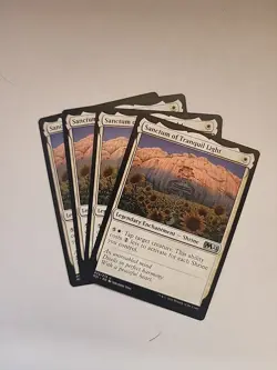 4x Sanctum of Tranquil Light NM-Mint, English Core Set 2021 MTG Magic - Image 1