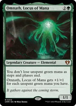 Omnath, Locus of Mana [Commander Masters] MTG NM/M - Image 1