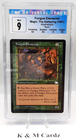 Fungus Elemental - Weatherlight - MTG - Graded - CGC 9.0 - Image 1