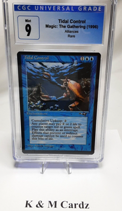 MTG - Alliances - Tidal Control - Graded - CGC 9.0 - Vintage - Image 1