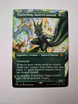 mtg chatterfang squirrel general borderless - Image 1