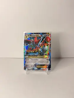 M Scizor EX 77/122 XY BREAKpoint Ultra Rare Pokemon TCG Card NM - Image 1