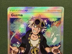 Guzma (Full Art) 143/147 Sm-Burning Shadows Ultra Rare Holo Pokemon TCG Card - Image 2