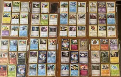 Lot of 495 Pokemon Cards In Binder Sleeves - Image 5