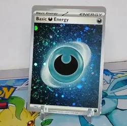 POKEMON 151 BASIC DARK ENERGY SVE 007 - 5 SWIRLS - COSMOS HOLO MP - Image 1