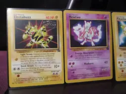 Pokemon TCG Black Star Promo Lot of 5 Mew Mewtwo Pikachu Dragonite Electabuzz - Image 3