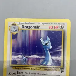 Dragonair 22/130 Vintage Rare Pokemon Card- Base Set 2 LP - Image 3