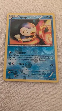 Piplup RC6/RC25 Holo Legendary Treasures Radiant Collection Pokemon Card - NM/M - Image 1