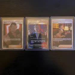 Pokemon Giovanni Cards Lot Exile, Scheme, Charisma TCG Trainer Card Full Art FA - Image 1