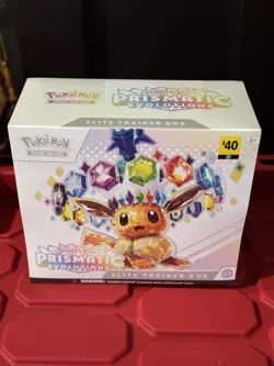 Pokemon Prismatic Evolutions ETB Elite Trainer Box Factory Sealed Dollar General - Image 1
