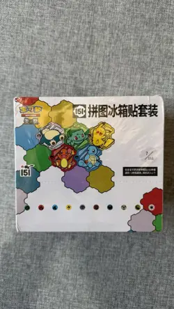 [10 Sealed Box] Pokemon Chinese 151 Puzzle Magnet Set Sealed slim pack US SELLER - Image 1