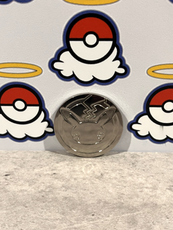 Pikachu Metal Gold Coin - Celebrations Ultra Premium Collection UPC Pokemon TCG - Image 1