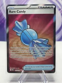 Rare Candy 175/132 Me01: Mega Evolution Ultra Rare Holo Trainer Item Pokemon NM - Image 1