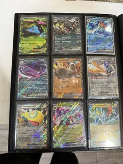 Binder Of Pokemon Cards. Rare, Secret Rare, Full Art. 20 Pages 180 Cards - Image 2