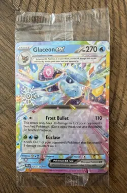 Glaceon Ex 026/131 Pokemon TCG Sealed Holiday Calendar Stamped - Image 1