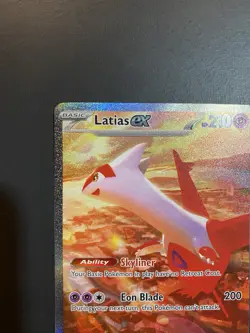 Pokemon TCG Latias EX 239/191 Special Illustration Surging Sparks NM Condition - Image 5