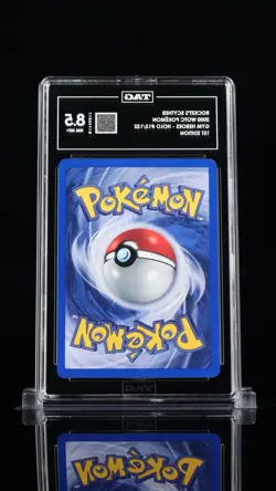 2000 POKEMON GYM HEROES HOLO-1ST EDITION #13 ROCKET'S SCYTHER TAG 9 - Image 2