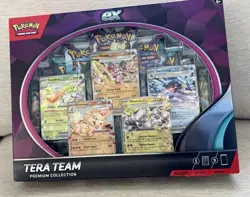 Pokemon Tera Team Premium Collection [9 Booster Packs 5 Promos & More] - Image 1