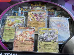 Pokemon Tera Team Premium Collection [9 Booster Packs 5 Promos & More] - Image 2