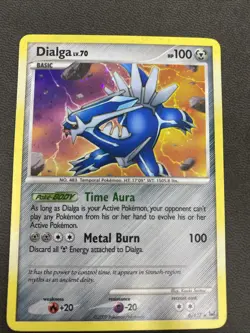 Pokemon TCG Dialga 6/127 Holo Platinum Series Base Set 2009 NM - Image 1