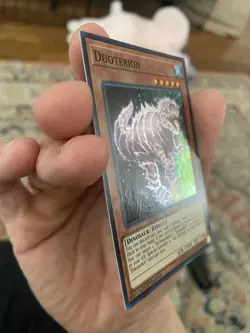 YuGiOh Duoterion Effect LEDU-EN037 Legendary Duelists 1st Edition Mint - Image 3