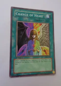 Change of Heart SYE-030 (Common, 1st Edition, Moderately Played / MP) Yugioh - Image 1
