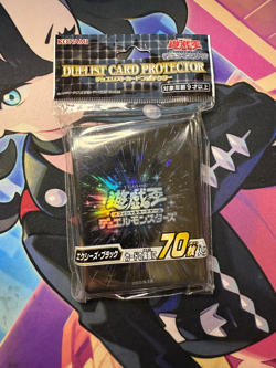 XYZ Black Sleeves - (70) Official Konami OCG YuGiOh Brand New & Sealed - Image 2