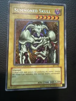 Yu-Gi-Oh! Konami Summoned Skull Holo Limited Edition BPT BPT-002 LP - Image 1