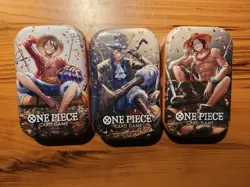One Piece TCG: Vol 2 Tin Pack Set of 3 | TS-02 OP-13 BRAND NEW SEALED - Image 1