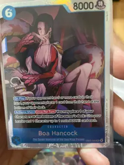 In Hand Boa Hancock EB03-026 Extra Booster: One Piece Heroines Edition Foil - Image 1