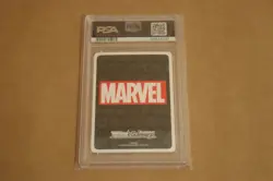 PSA 10 INVISIBLE ENEMY THREAT , IRON MAN Graded WEISS SCHWARZ Marvel Card japan - Image 2