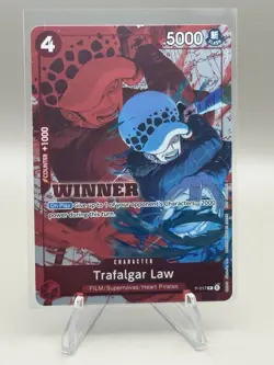 Trafalgar Law P-017 Winner Tournament Pack Volume 7 - One Piece Card Game - Image 1