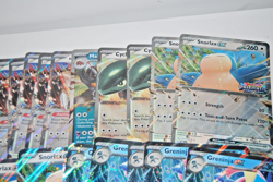 Huge Lot of 33 Jumbo Oversized Pokemon Cards Stamped Snorlax Rayquaza Victini - Image 3
